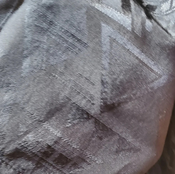 Vintage Ship N Shore black button down blouse 14 - Picture 9 of 9